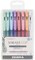 Zebra Sarasa Clip 0.5mm Fine Point Gel Ink Pens 8/Pkg-Milky -Assorted Colors